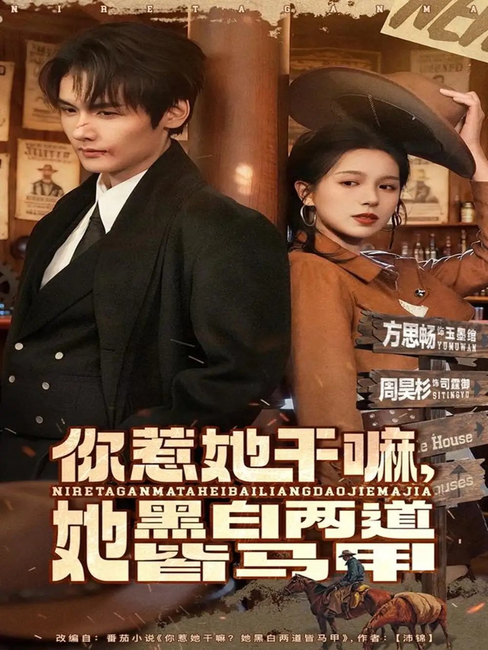 你惹她干嘛，她黑白兩道皆馬甲(全集)